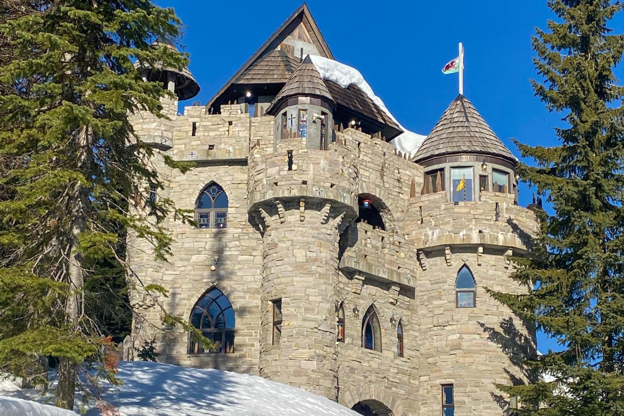 Schweitzer Castle Villa Sandpoint Buitenkant foto